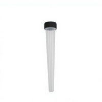 Tube d'emballage en plastique résistant aux enfants de 98 mm et 120 mm, conteneur conique rond, service OEM ODM personnalisé, directement de l'usine