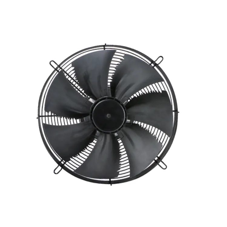 400mm de alta calidad, PA66 de hoja de plástico ventilador axial ventilador para máquina