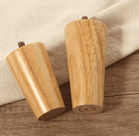 Pieds de meubles en bois massif marron CY-708 modernes personnalisation en gros pour Table basse commode canapé-pieds en bois de remplacement
