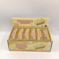 Jouet anti-stress souple en forme de beurre, à récupération lente, en vaseline et huile de coco, pour jeu sensoriel, coffret de présentation pour boutique