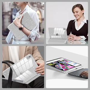เคสสำหรับ iPad (<span class=keywords><strong>A16</strong></span>) รุ่นที่ 11 ปี 2025, เคส iPad รุ่นที่ 10 ขนาด 10.9 นิ้ว ปี 2022 ฝาหลัง TPU แบบกลิตเตอร์พร้อมเปลือกหลังใสเงา - Product Image 2