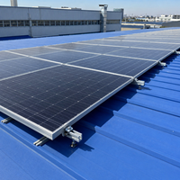 Kit de montage solaire pour toiture en aluminium anodisé à installation rapide, résistant aux vents de 60 m/s, vente en gros depuis Xiamen
