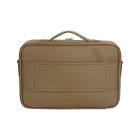 Portable 34x23x12 cm sac de maquillage de voyage sac cosmétique Support personnalisation sac de maquillage en cuir PU étanche avec bandoulière