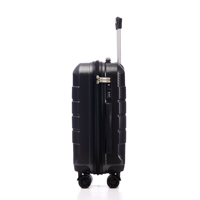 2024 personnalisable Logo chariot bagages Offre Spéciale étui rigide Durable ABS + PC Spinner roues TSA serrure résistant à l'eau poids léger