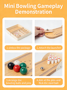<span class=keywords><strong>Juego</strong></span> <span class=keywords><strong>de</strong></span> <span class=keywords><strong>Bolos</strong></span> Educativo <span class=keywords><strong>de</strong></span> Madera en Miniatura <span class=keywords><strong>para</strong></span> Actividades Interactivas entre Padres e Hijos, <span class=keywords><strong>para</strong></span> Personas Mayores - Product Image 5
