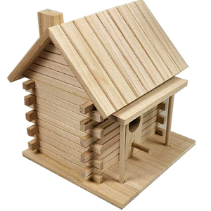 Nhà Chim Bằng Gỗ Cho Bên Ngoài, Hộp LỒNG CHIM Ngoài Trời Hoang Dã-Cung Cấp Nơi Trú Ẩn Cho Finch Bluebird Wrens,Chickadees - Product Image 4
