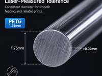 Filamento PETG para Impresora 3D de 1.75mm, Venta al Por Mayor de Fábrica, Hilo Único Resistente a Impactos para Bambu Lab y Creality