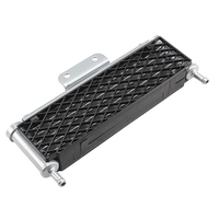 Radiateur de refroidissement d'huile moteur PowerMotor en aluminium neuf pour motos de motocross Kawasaki KX 65/85/100/140, Yamaha YZ 125, WR 150SX