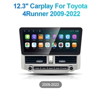 Écran tactile Android NaviHua pour Toyota 4Runner 2009-2022 Lecteur multimédia Stéréo GPS Navigation CarPlay sans fil Autoradio