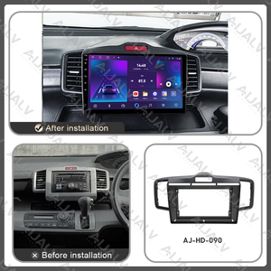 <span class=keywords><strong>Autoradio</strong></span> Android 10 pouces grand écran pour Honda Freed Fit MPV 2008-2016, accessoires de réparation, usine Aijia - Product Image 5