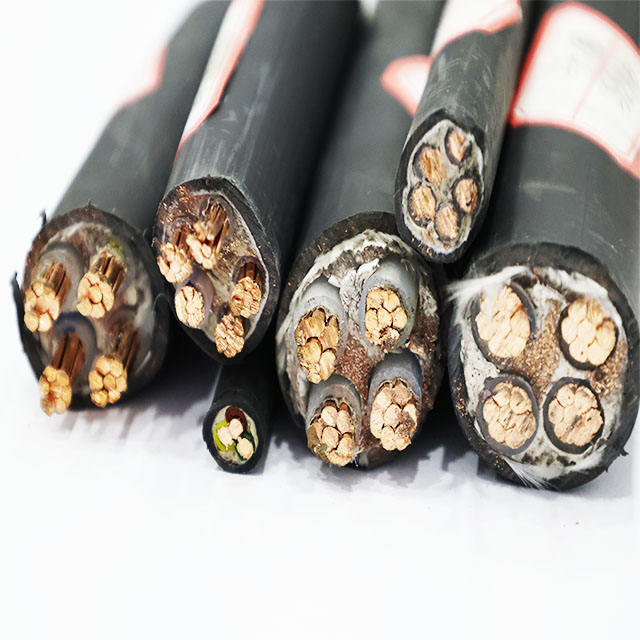 SWA Armored Power Cable 600V Copper Core Underground  Power Cable