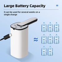 Pompe à eau électrique intelligente tactile de haute qualité Usb chargeant la pompe à eau électrique portative de bouteille pour la maison