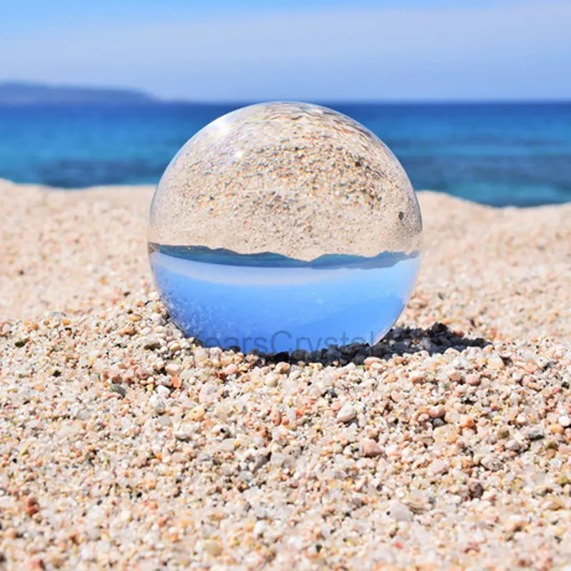 Hotsale Gepersonaliseerde Fotografie Hoge Kwaliteit Transparant Glas Crystal Ball