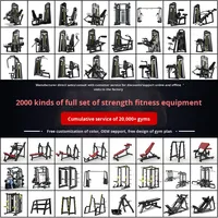 CZ EM1002 Équipement de musculation professionnel à charge libre pour salle de sport, incluant Appareil Reverse Fly, Rack à squats, Leg Press et Appareil de musculation pectorale