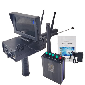 Détecteur de métaux souterrains industriel AKS Pulse Finder 3D avec grand écran LCD, longue portée, pour la détection d'or, d'argent et de cuivre - Product Image 1