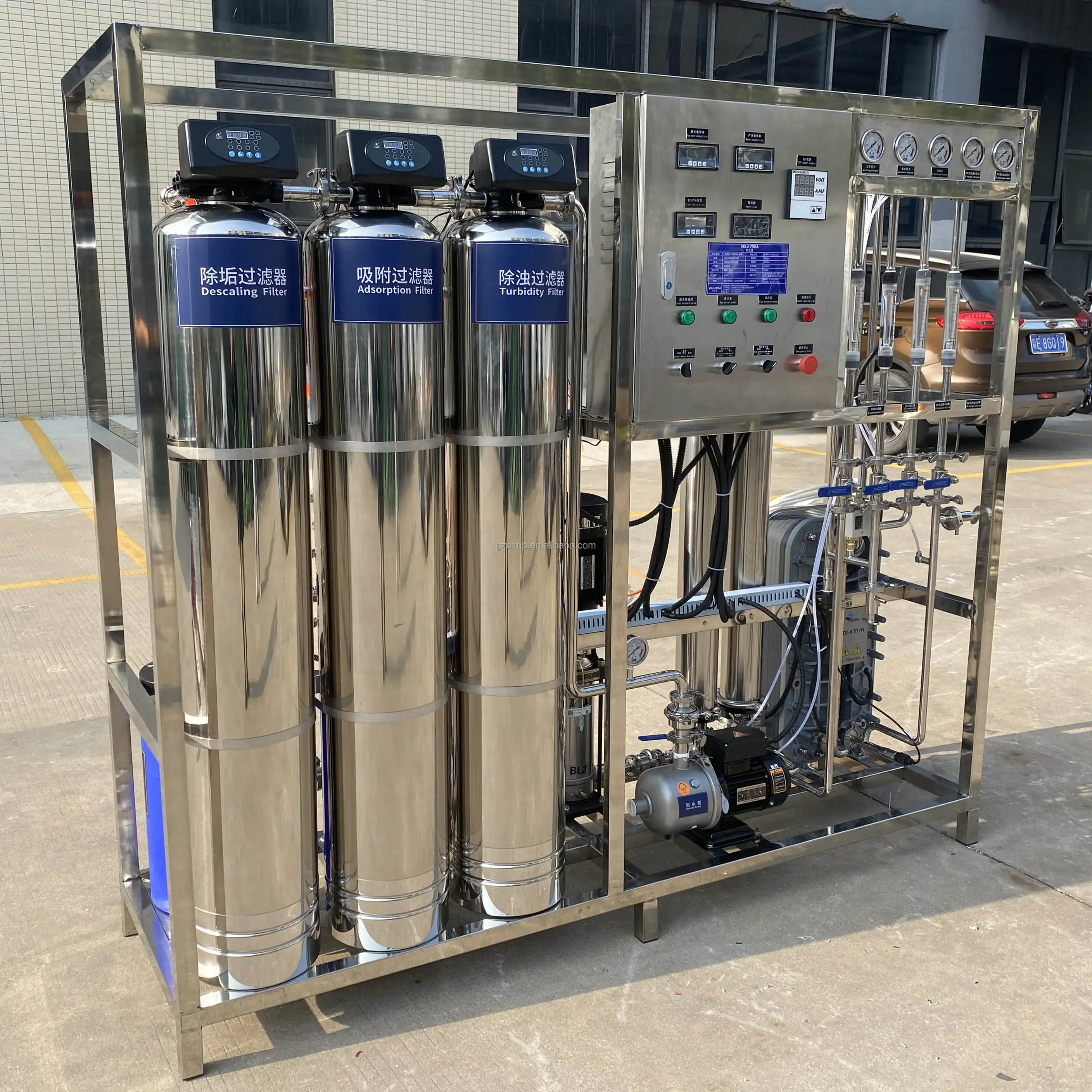 Ultrapure Water Treatment System Edi Electrodeionization Water Electrodialysis Purification Equipment For Chemicals EDI