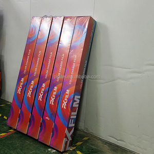 Película de protección de pintura Ppf de vinilo para coche, antienvejecimiento y autocuración a prueba de rayos Uv, película negra superbrillante Ppf para coche - Product Image 1