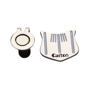 Professionale magnetico Golf Clip smalto Golf pallina marcatore cappello da Golf Clip di mira a palla marcatore