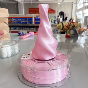Filamento PLA Silk Rosa Crema 1kg 1.75mm, Sin Atascos, Sin Hilos, Ecológico, para Impresora 3D - Product Image 4