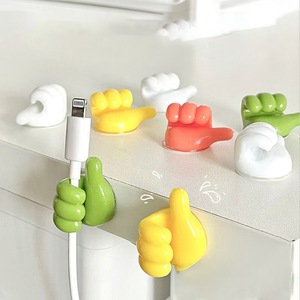 Soluzione di Archiviazione Multifunzionale Creativa per Soggiorno e Guardaroba, Organizzatore di Cavi Fissi, Gancio a Pollice Senza Foratura - Product Image 1