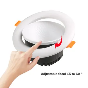 Đúc nhôm COB 3D ánh sáng tại chỗ 5W 7W 12W 18W