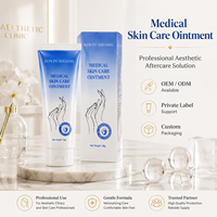 Crème réparatrice pour atténuer les cicatrices, pénètre doucement la peau, améliore les marques de cicatrices sur le visage et le corps et restaure l'épiderme endommagé