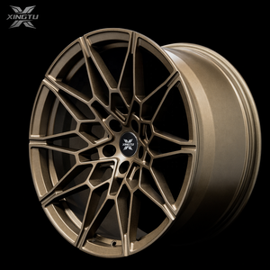 Jantes XINGTU Performance forgées en alliage 6061-T6 Bronze Mat Multi-Rayons Mesh PCD 5x120 5x112 pour <span class=keywords><strong>BMW</strong></span> M2 M3 M4 M5 18-24 - Product Image 3