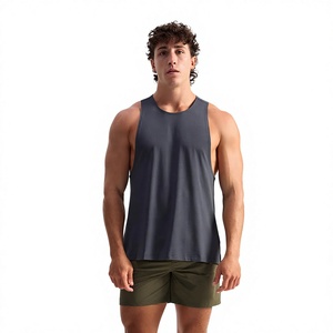 Débardeur de sport personnalisé pour homme, sans manches, pour la gym et l'entraînement, marque privée, fabricant OEM ODM, fournisseur, usine, vente en gros - Product Image 1