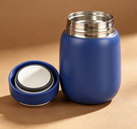 Mug isotherme personnalisé avec logo, capsule étoilée, en acier inoxydable 304, petit, portable, élégant, cadeau, tasse à eau pour promotion