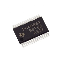 PCM1863DBTR 110dB 2-Channel Audio ADC Original Baru dengan Universal Front End TSSOP-30 Audio IC Tersedia di Stok