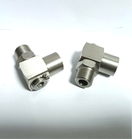 Junta Giratoria de 90 Grados de Acero Inoxidable 304 316 con Cono de Sellado para Enfriamiento de Moldes, Utilizada para Jardinería