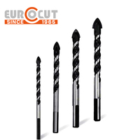 EUROCUT Broca YG6X Foret à verre en carbure, outils et accessoires multifonctionnels pour le verre