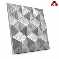 Panneaux muraux en aluminium perforé 3D décoratifs modernes Alumtimes pour revêtement de façade extérieure de bâtiments commerciaux