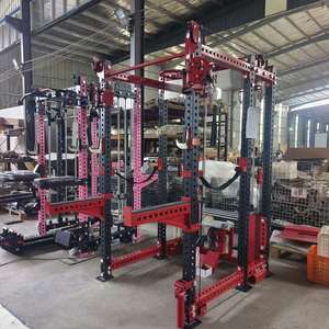 Power Rack da Palestra Personalizzato per Allenamento di Forza con Smith Machine e Cable Crossover, Attrezzo Multifunzione per Centri <span class=keywords><strong>Fitness</strong></span> Commerciali - Product Image 6