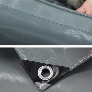 Cubierta de lona de PVC resistente del fabricante <span class=keywords><strong>JLM</strong></span>, tela de polietileno opaca duradera para cubierta lateral de camión impermeable - Product Image 4