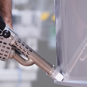 Qianyuanポータブル溶接機ホットウェッジHDPE PVC LDPEジオメンブレン防水プロジェクト用 - Product Image 2