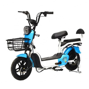 Adult 14 Inch Electric <b>Bicycle</b> with 350W Motor 48V 12Ah Lead-Acid Battery Turn Signal & Fast Model Cheap Electric Scooter - Product Image 6