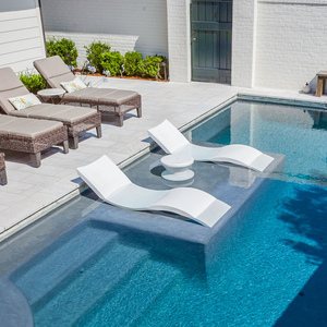 Tumbona Flotante para <span class=keywords><strong>Piscina</strong></span>, <span class=keywords><strong>Cama</strong></span> Solar para el Agua - Product Image 4