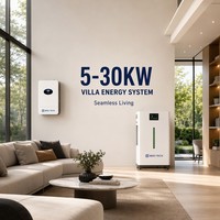 Système de stockage d'énergie solaire domestique LiFePO4 8KW 50KW 5KWH pour le stockage à domicile, certifié CE