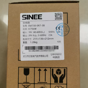 Variador de Frecuencia SINEE VFD EM730-0R7-3B 0.75KW 340V/460V 2.5A Trifásico en Stock, Original EM EM730-0R7-3B - Product Image 2