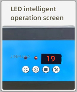 Gelato Máy Đôi Xi lanh đôi hương vị quy mô nhỏ Sorbet Artisan Gelato kem cứng khuấy đóng băng Máy hiển thị - Product Image 6