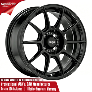 Jantes en alliage Sparco FF1 Custom Flow Form 15-17 pouces 5x100 5x114.3 5x120 pour AE86 WRX STI Audi TT BMW E90 Abarth 695 <span class=keywords><strong>Fiat</strong></span> <span class=keywords><strong>500</strong></span> - Product Image 1