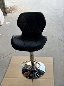 Premium Adjustable Swivel Bar Stool Velvet Backrest Gold Frame Footrest Gas Lift for Home Bar Hotel Lobby Outdoor <b>Dining</b> Kitchen - Product Image 6