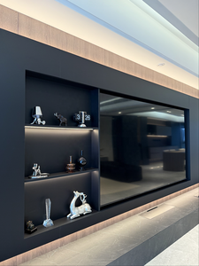 Salón Minimalista Moderno: Mueble para <span class=keywords><strong>TV</strong></span> de Pared Completa con Almacenamiento Ecológico de Gran Capacidad. - Product Image 4