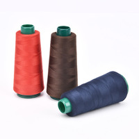 Benang Jahit Poliester 100% Spun 40/2 2000yds Langsung dari Pabrik Benang Pola Pewarna MH untuk Mesin Jahit Grosir