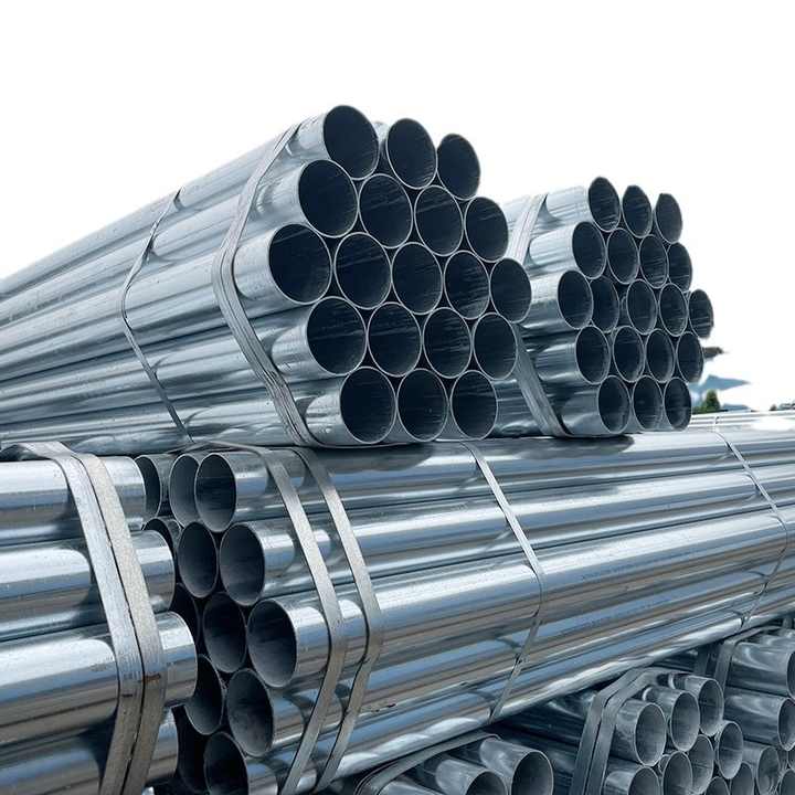 Direct Supply 1 1/2 3 4 Inch Hot Dipped Galvanized Steel Seamless Pipe Round Hot Rolled Galvanized Steel Pipe Tube