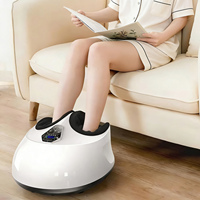 Masseur de pieds entièrement automatique pour usage domestique, appareil de thérapie des pieds et des jambes transfrontalier, machine de soin des pieds de type pétrissage