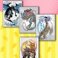 Koleksi Kartu Kustom Terbaru YQ Eif Baby Photo Film Strip Gift Pokemoned Starry RecordTear-off Tabs Booster Box Permainan Papan