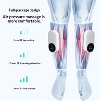 Usine en gros Portable Air Compression chauffage jambe et mollet masseur sans fil genou masseur pour Muscles Relaxation