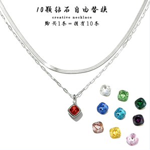 Ecklace-pendientes de aro de 18K para mujer, accesorio antiguo, intercambiable - Product Image 2